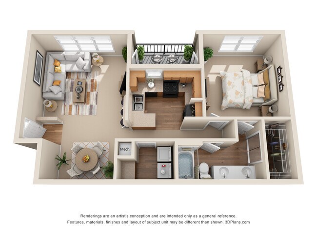 Unit 1726 1726 floor plan